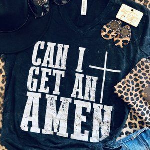 T-shirt Can I get an Amen